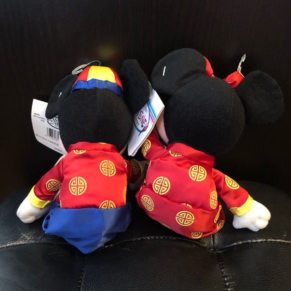 Mickey Minnie mouse chinese new year plush set - Picture 2 of 4